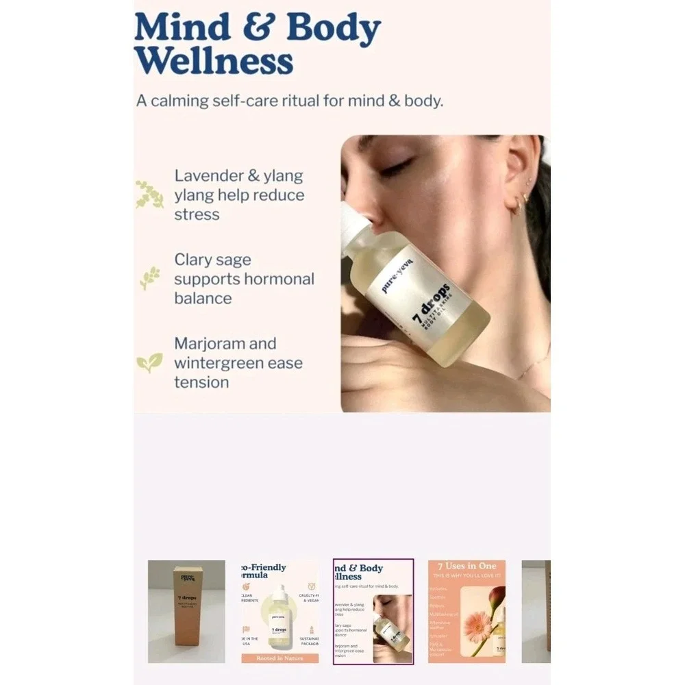 7 DROPS Multitasking Body Oil